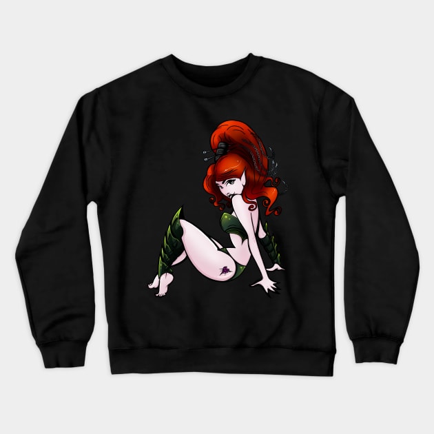 Dark Space Elf Crewneck Sweatshirt by SimonBreeze